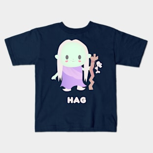 Kawaii Hag Monster Kids T-Shirt